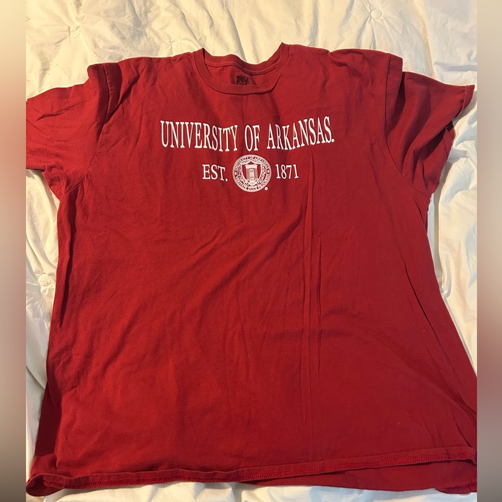 MV Sport Red Short Sleeve Tee